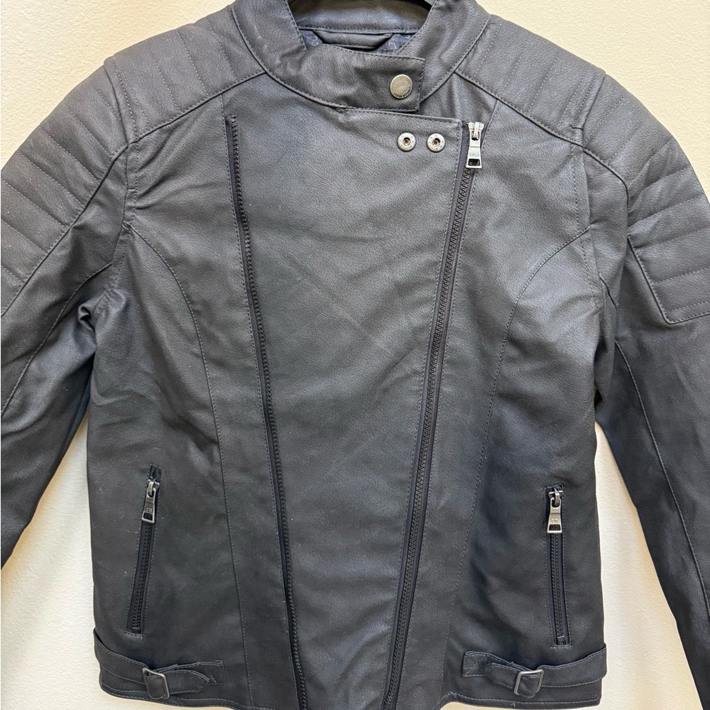 Urban Republic Silver Logo Patch Jacket